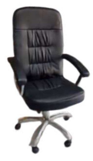 Silla giratoria cuero PU
