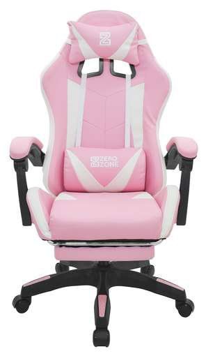 Silla gamer – Rosado/Blanco
